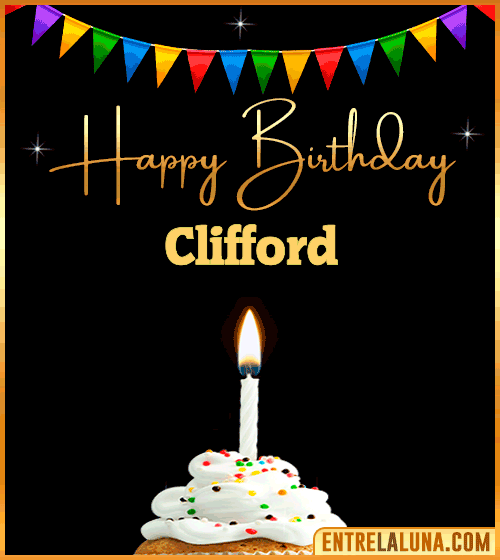 GiF Happy Birthday Clifford